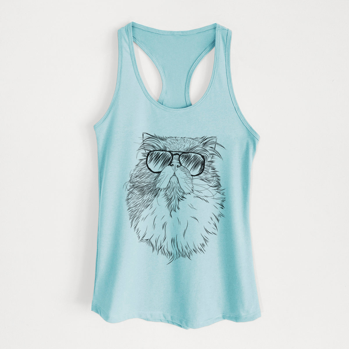 Tookie the Perisan Cat - Women's Racerback Tanktop