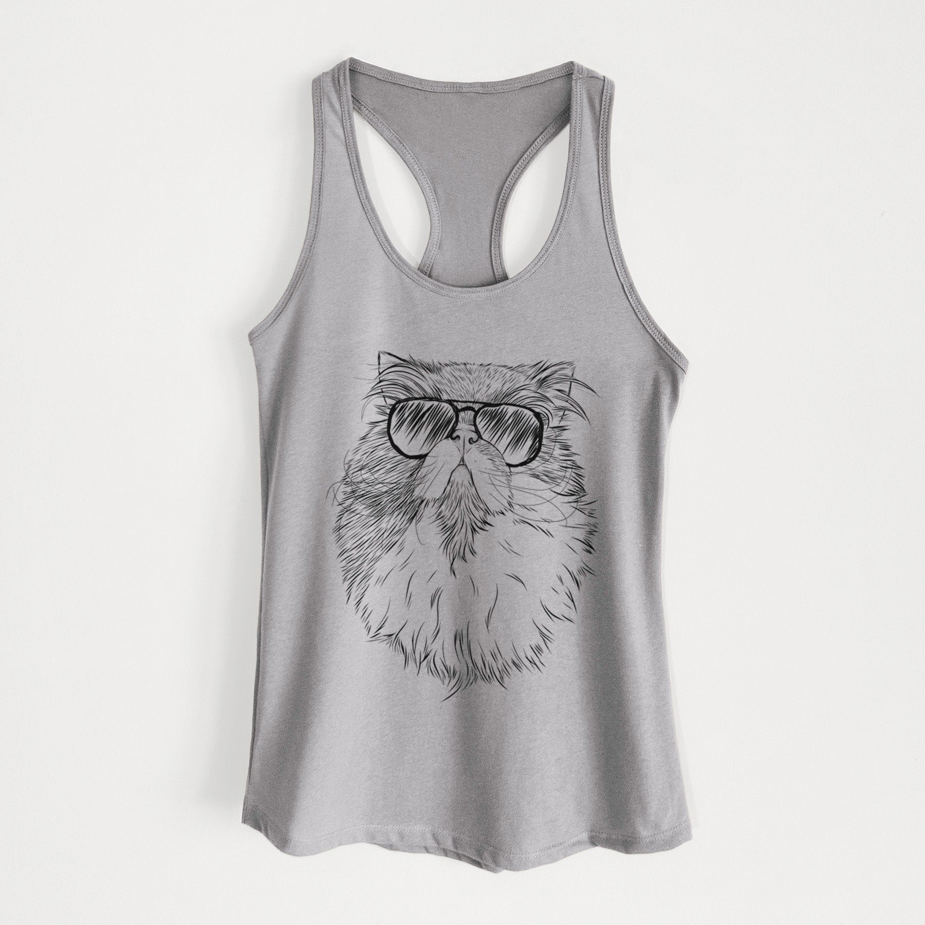 Tookie the Perisan Cat - Women's Racerback Tanktop