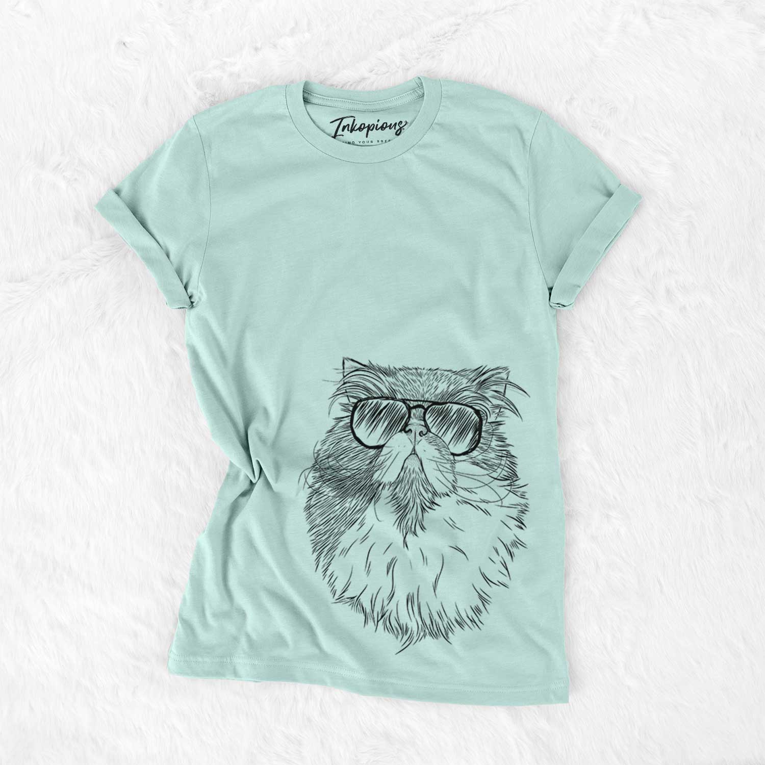 Aviator Tookie the Perisan Cat - Unisex Crewneck