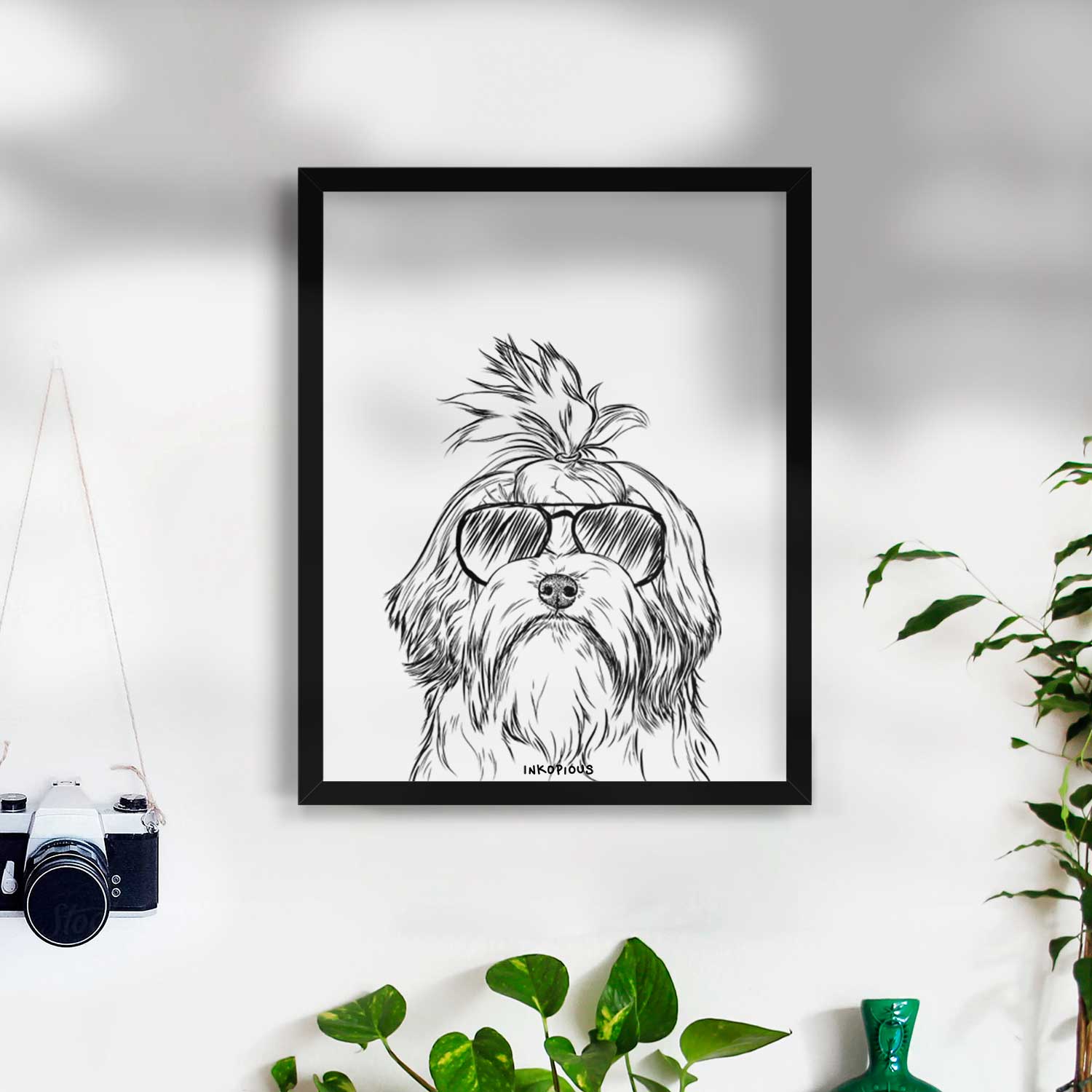 Tootsie the Lowchen Art Print