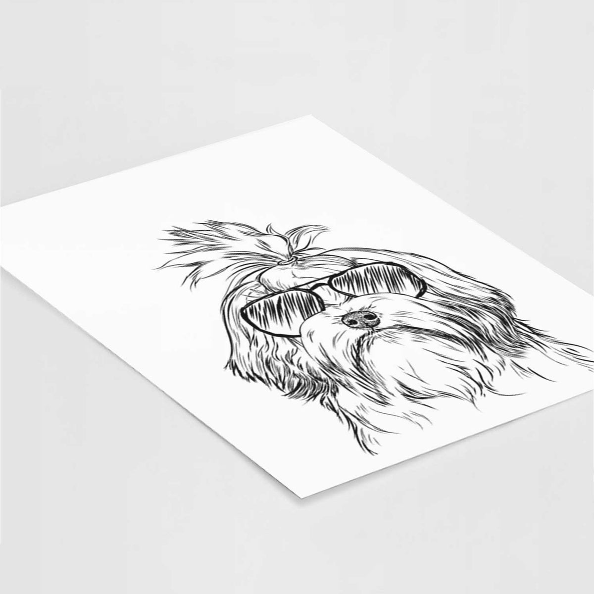 Tootsie the Lowchen Art Print