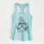 Tootsie the Lowchen - Women's Racerback Tanktop