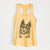 Tosca the Karelian Bear Dog - Women's Racerback Tanktop