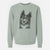 Aviator Tosca the Karelian Bear Dog - Unisex Pigment Dyed Crew Sweatshirt