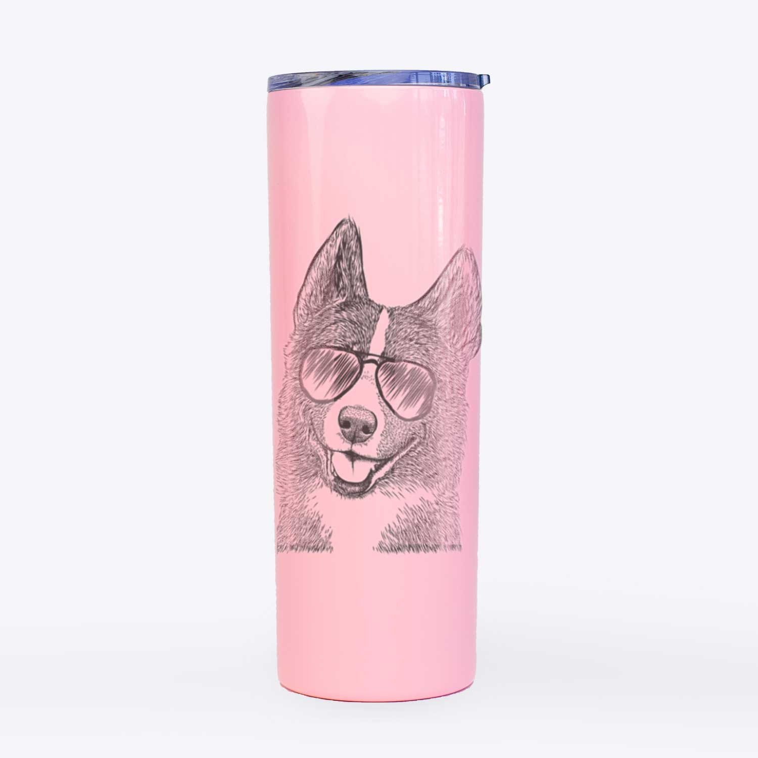 Tosca the Karelian Bear Dog - 20oz Skinny Tumbler