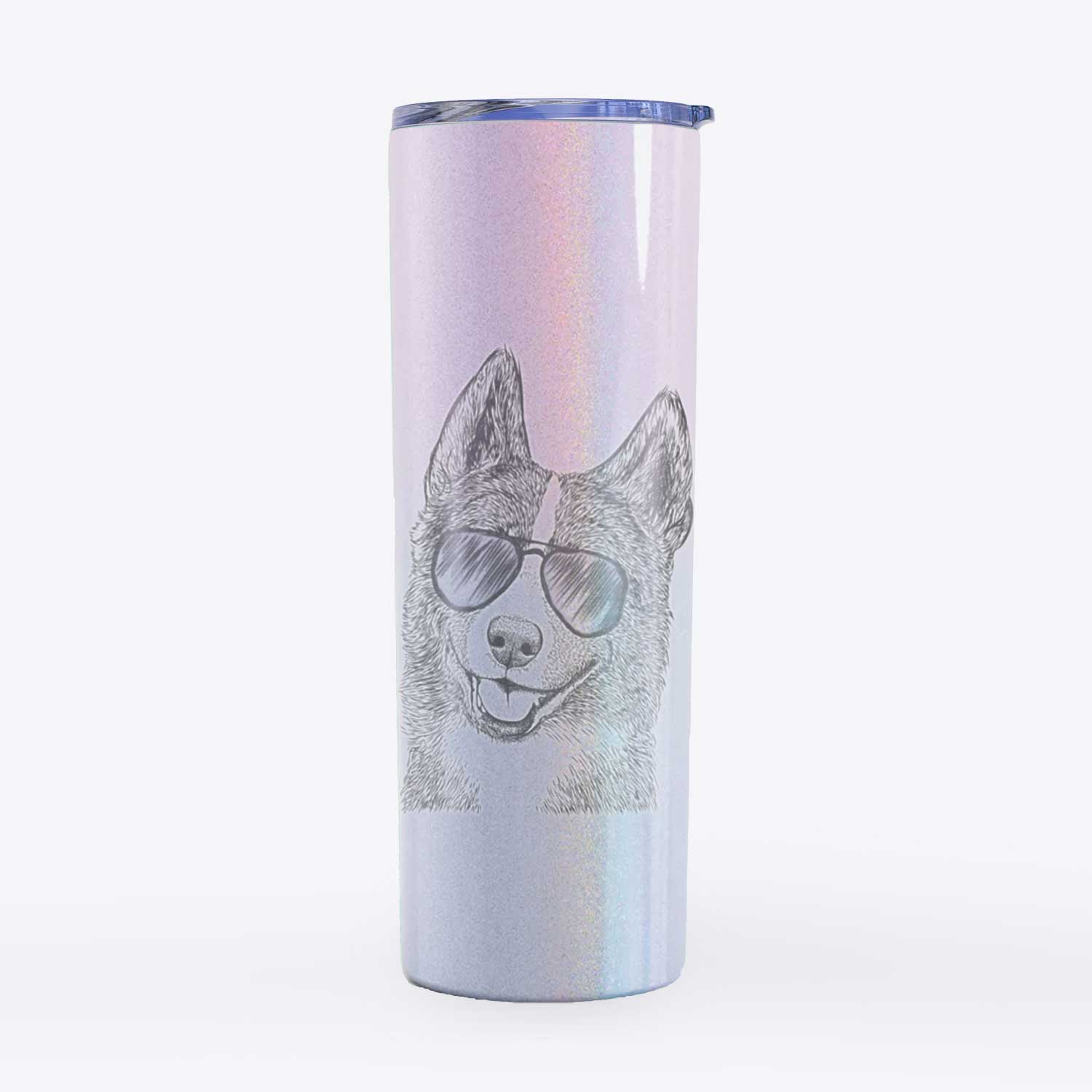 Tosca the Karelian Bear Dog - 20oz Skinny Tumbler