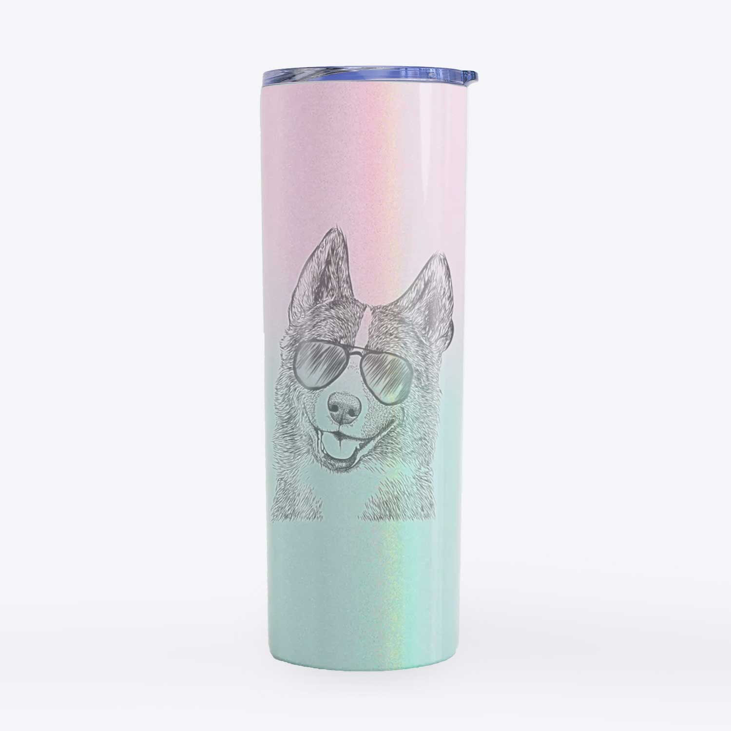 Tosca the Karelian Bear Dog - 20oz Skinny Tumbler