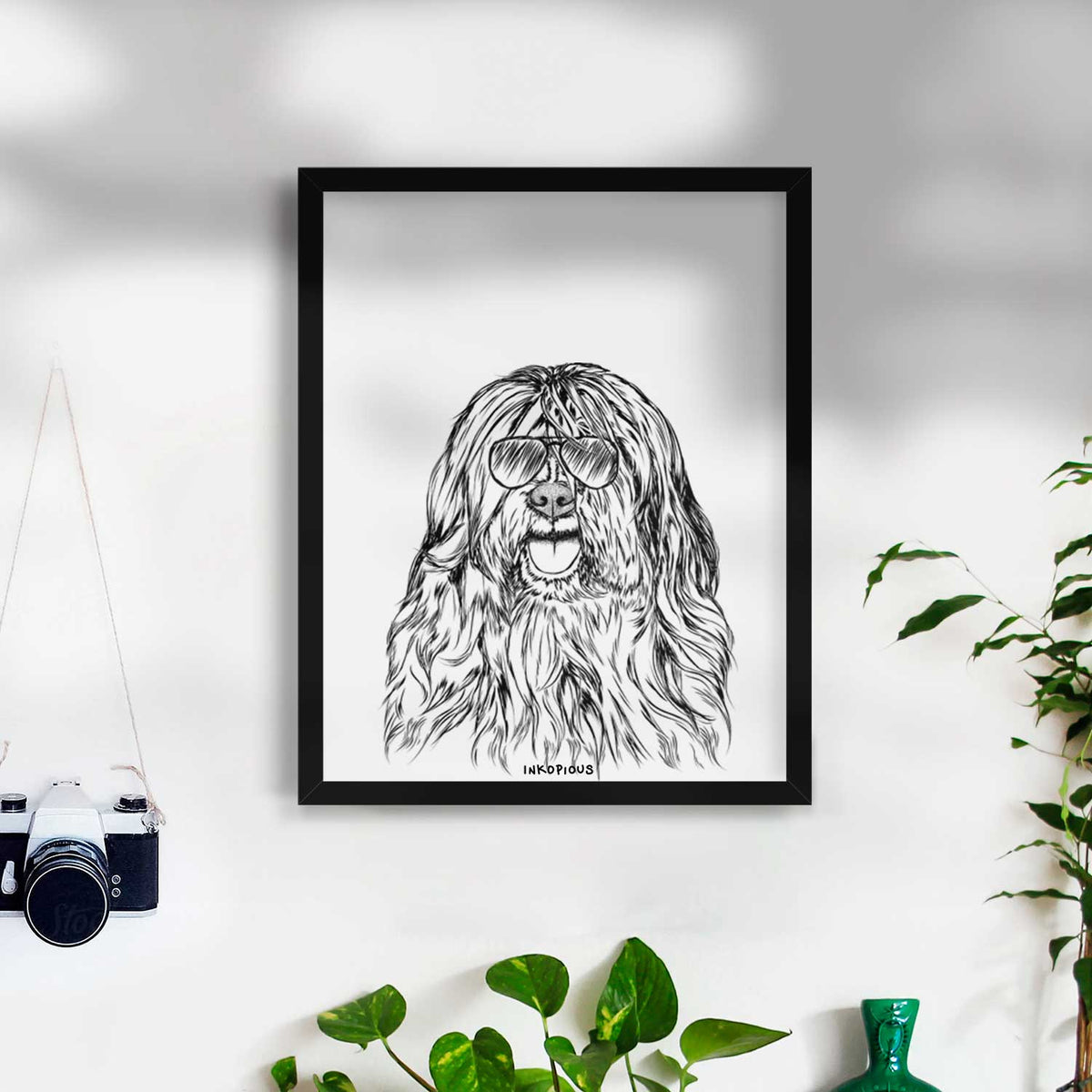 Trinket the Tibetan Terrier Art Print
