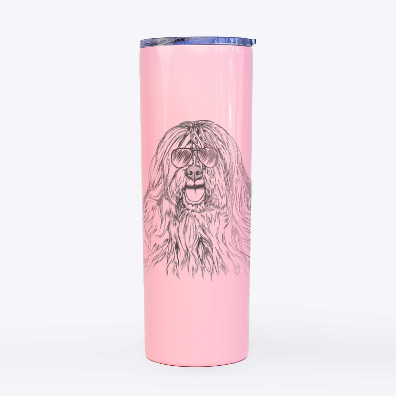 Trinket the Tibetan Terrier - 20oz Skinny Tumbler