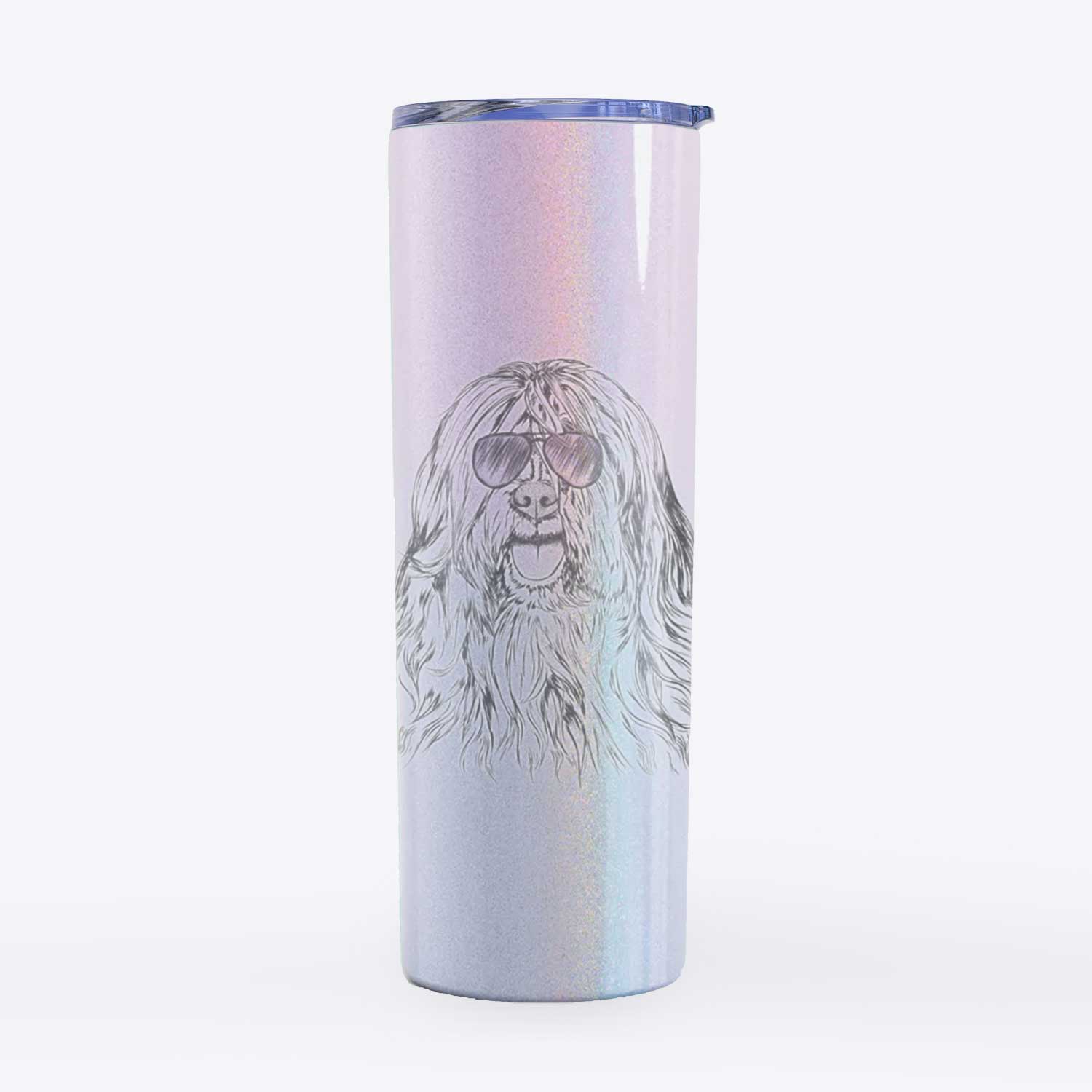 Trinket the Tibetan Terrier - 20oz Skinny Tumbler