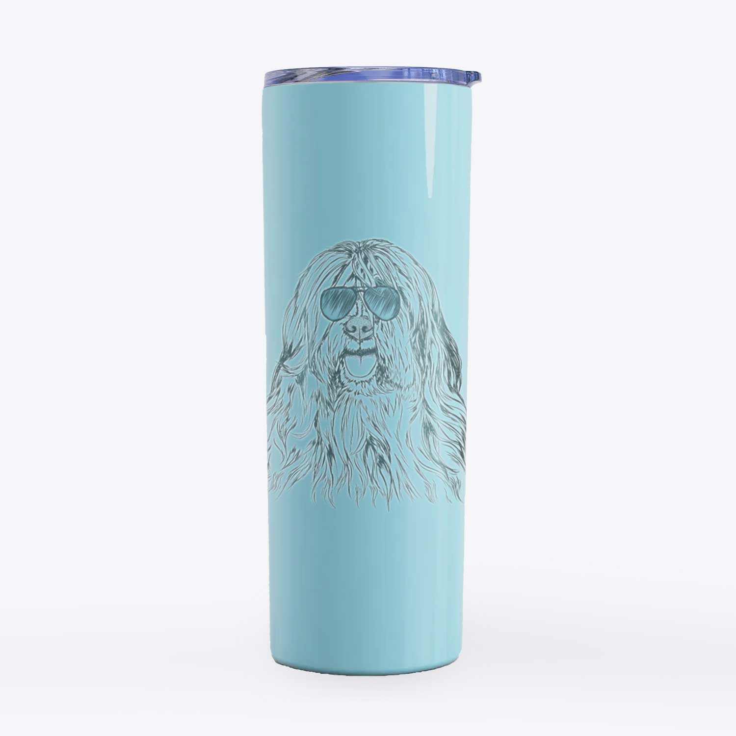 Trinket the Tibetan Terrier - 20oz Skinny Tumbler