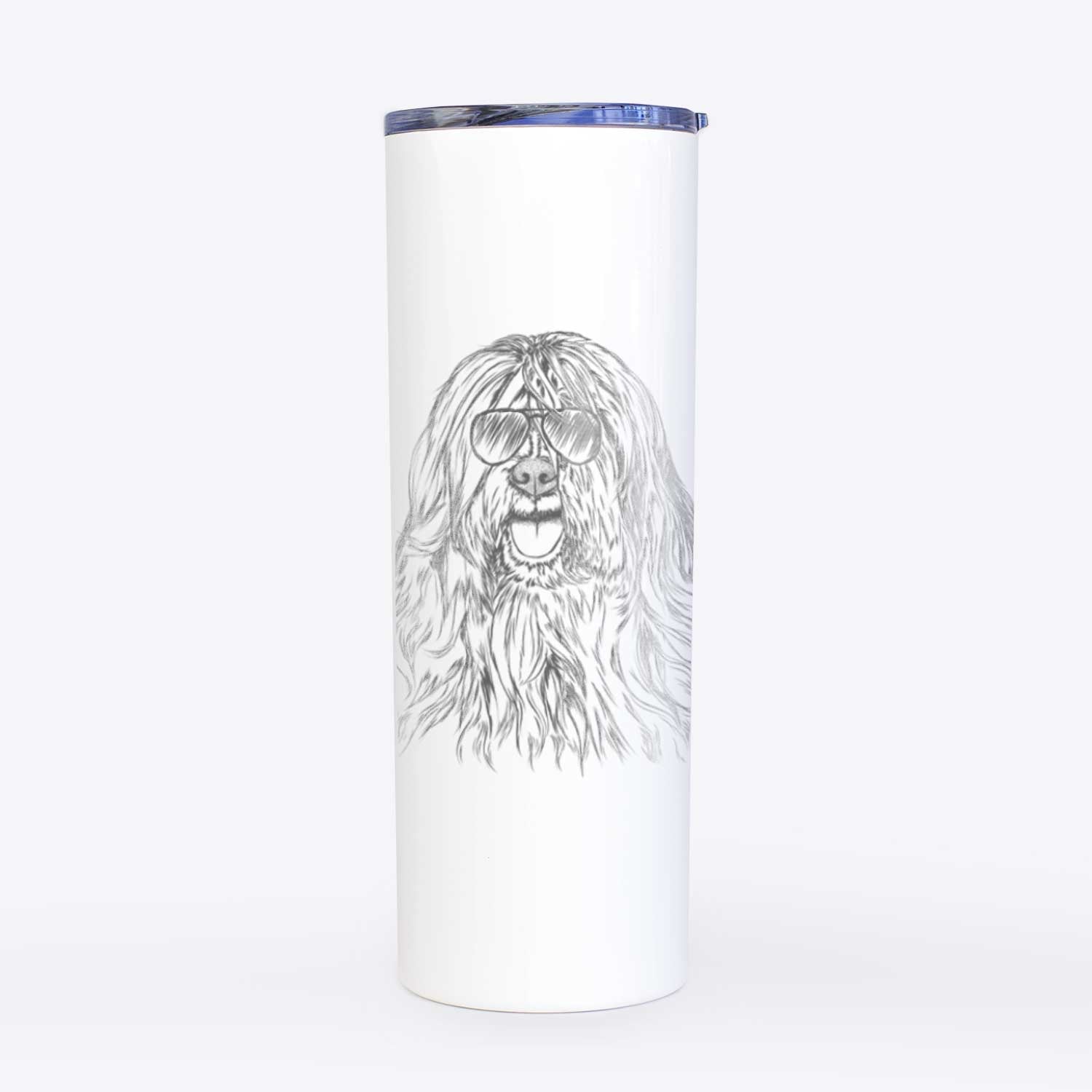 Trinket the Tibetan Terrier - 20oz Skinny Tumbler