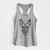 Trooper the German Shepherd - Women's Racerback Tanktop