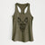 Trooper the German Shepherd - Women's Racerback Tanktop