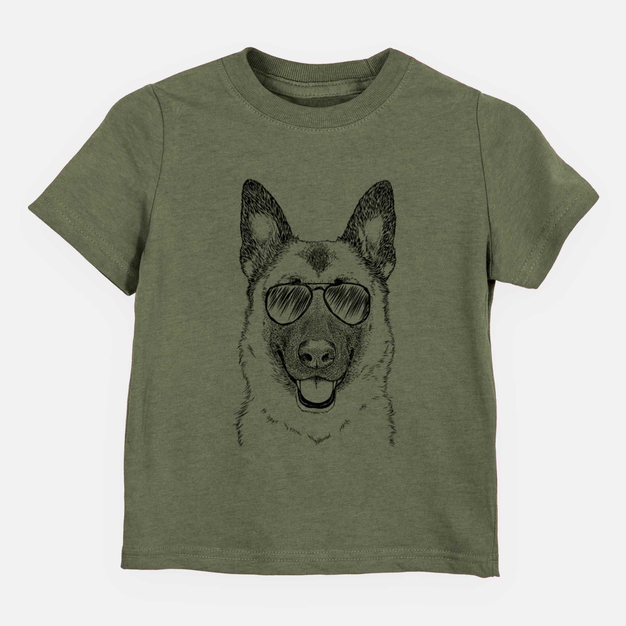 Aviator Trooper the German Shepherd - Kids/Youth/Toddler Shirt