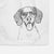 Trooper the Hound Mix Decorative Hand Towel