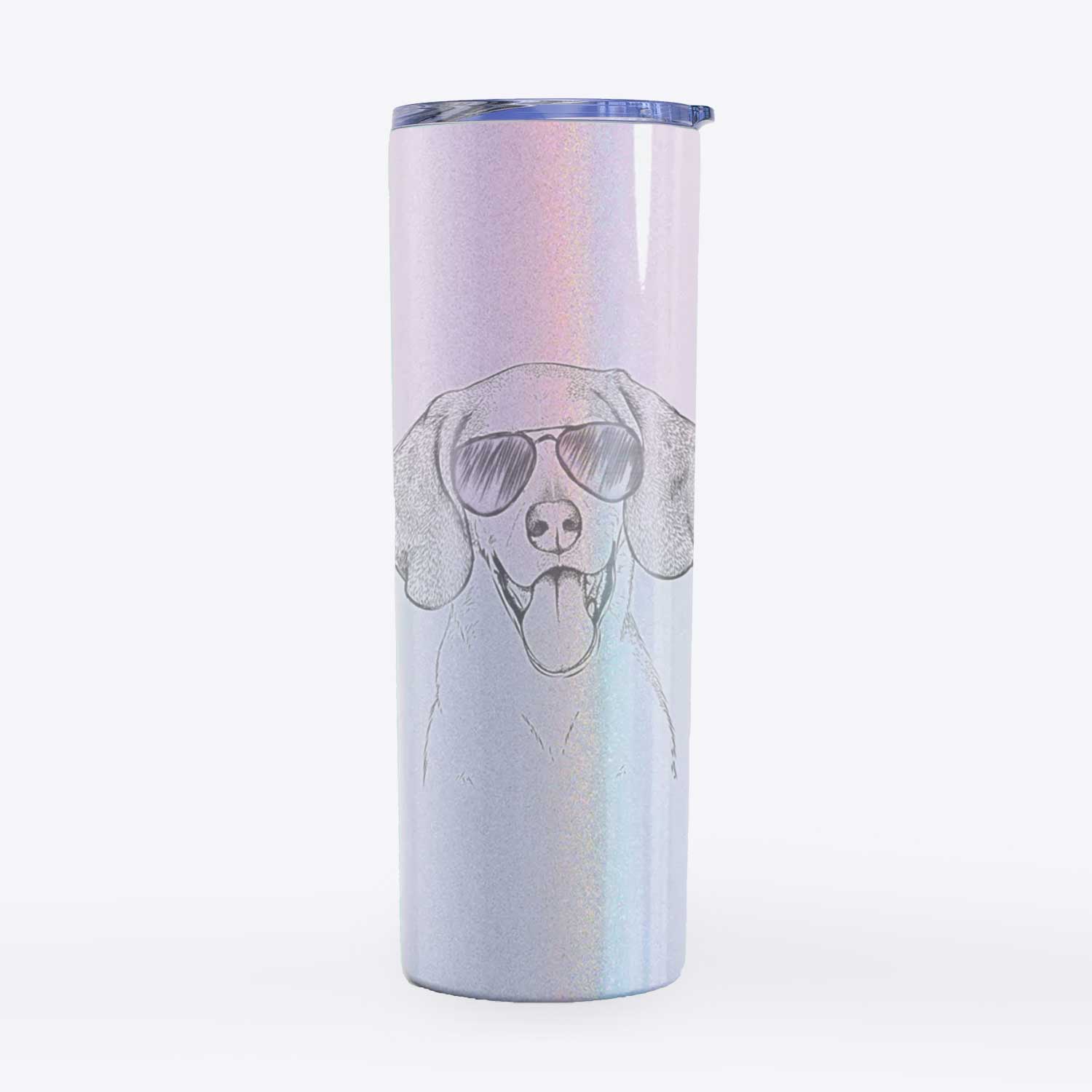 Trooper the Hound Mix - 20oz Skinny Tumbler