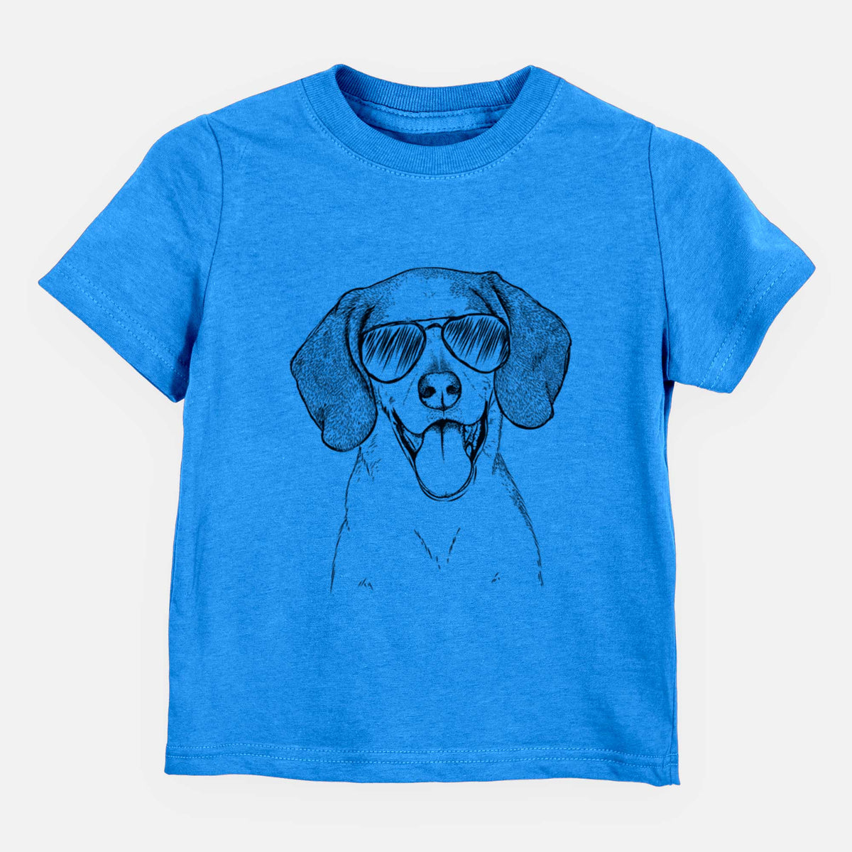 Aviator Trooper the Hound Mix - Kids/Youth/Toddler Shirt