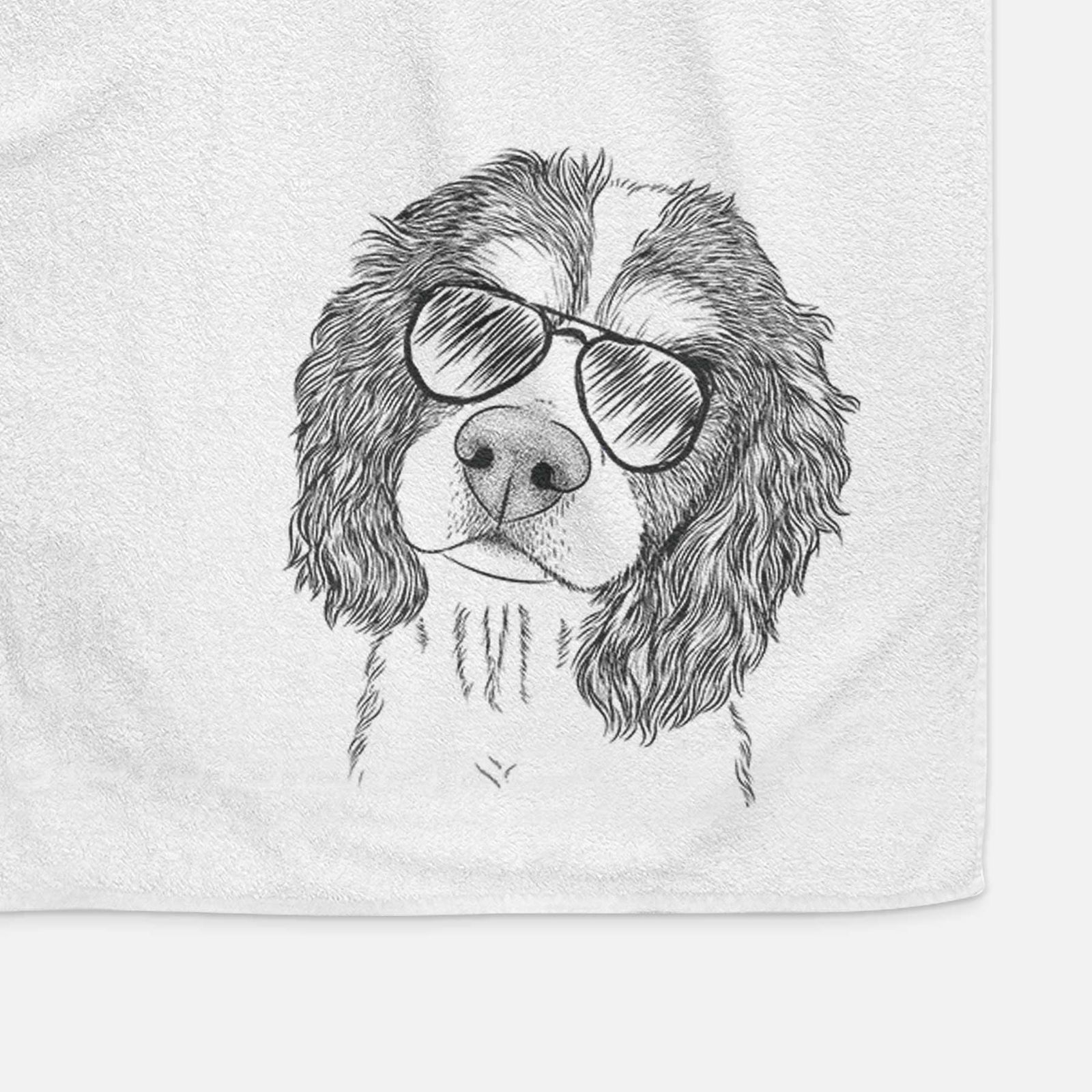 Truman the Cavalier King Charles Spaniel Decorative Hand Towel