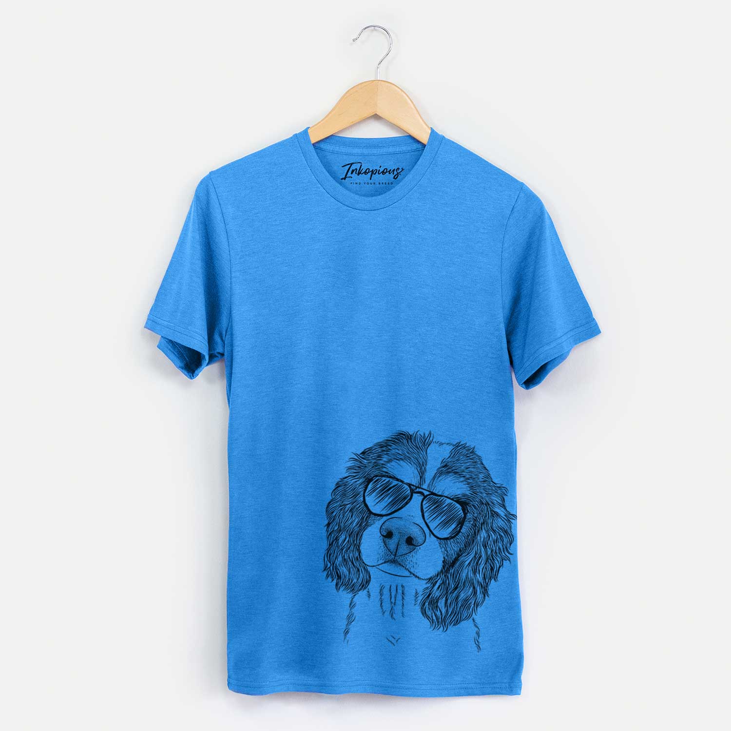 Aviator Truman the Cavalier King Charles Spaniel - Unisex Crewneck