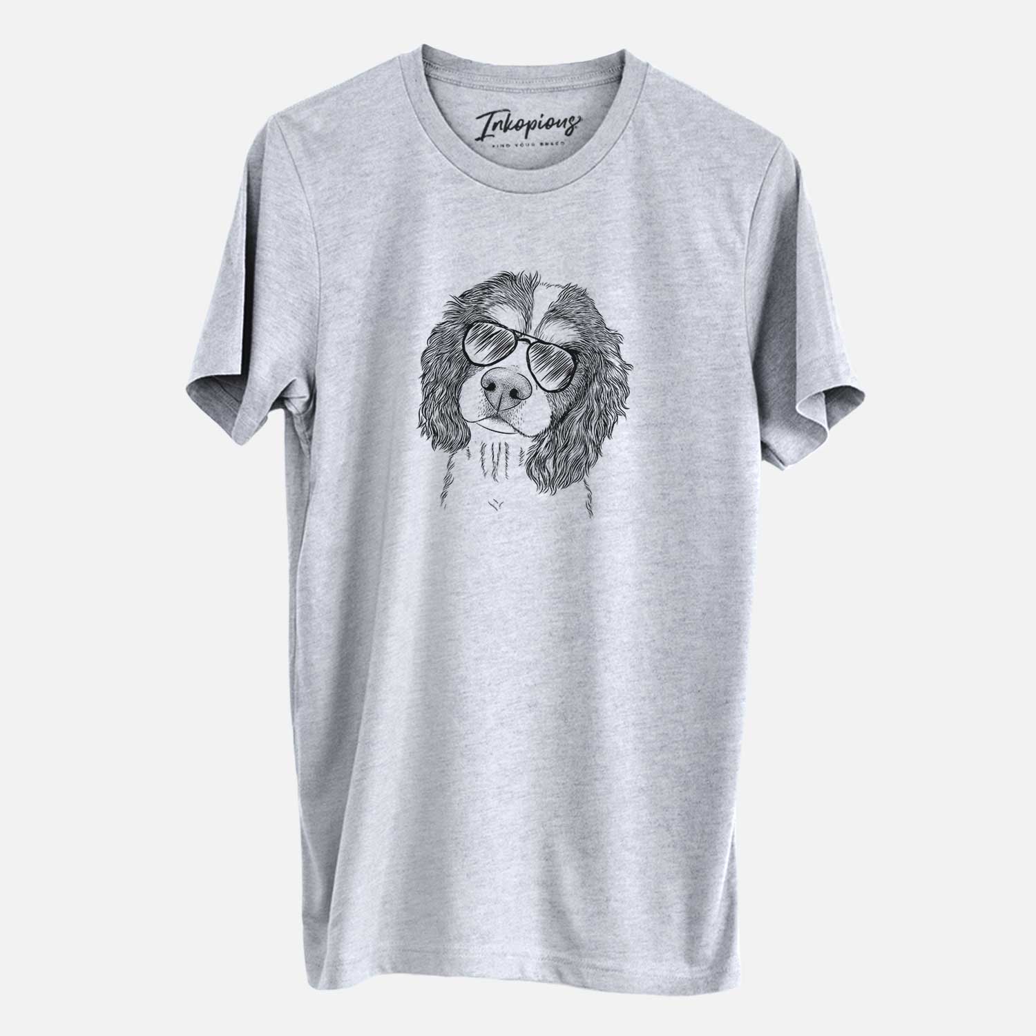 Aviator Truman the Cavalier King Charles Spaniel - Unisex Crewneck