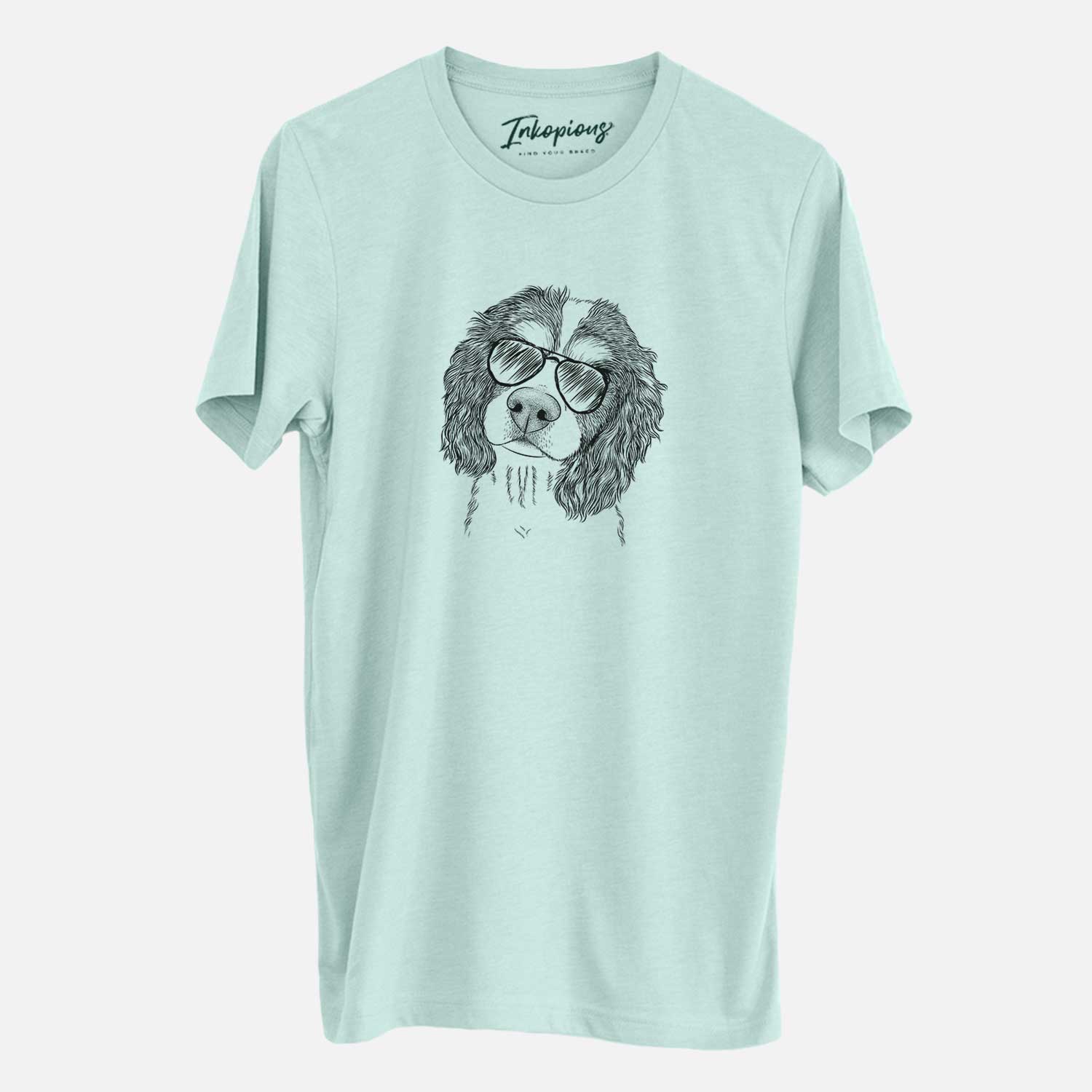 Aviator Truman the Cavalier King Charles Spaniel - Unisex Crewneck