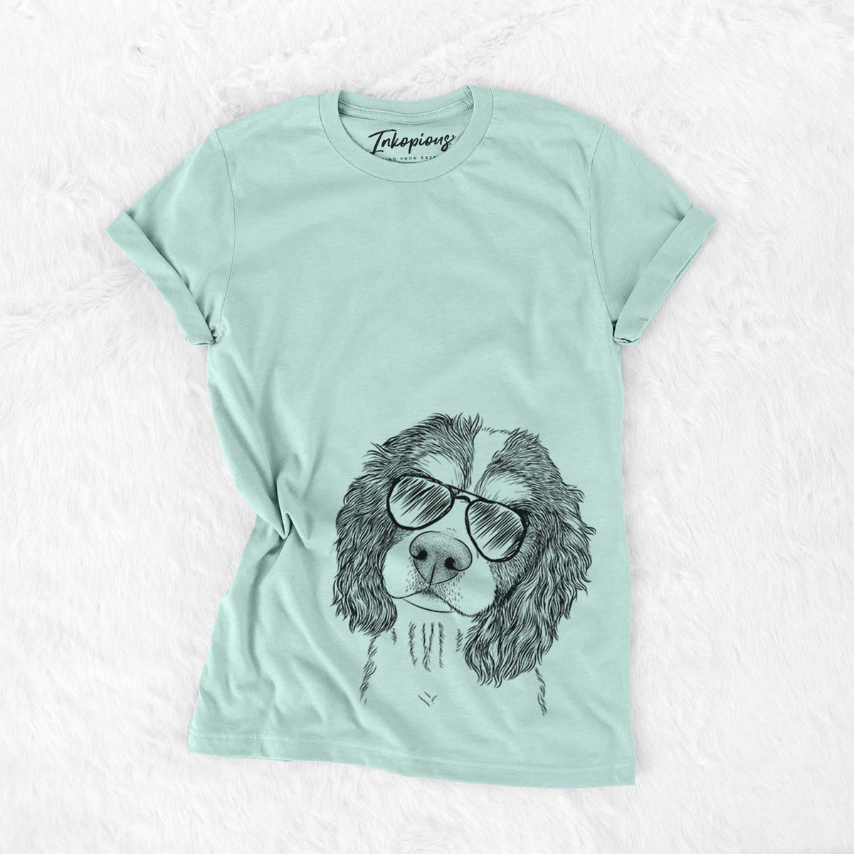 Aviator Truman the Cavalier King Charles Spaniel - Unisex Crewneck