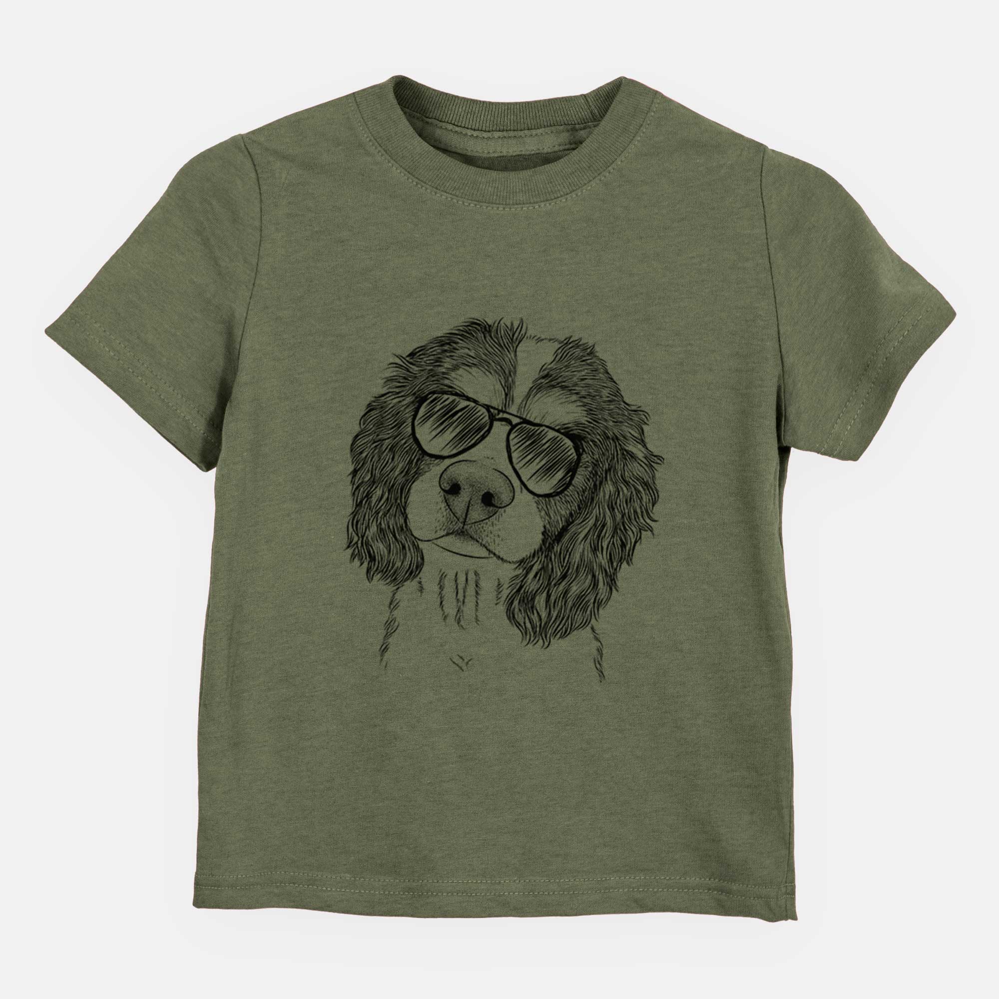 Aviator Truman the Cavalier King Charles Spaniel - Kids/Youth/Toddler Shirt