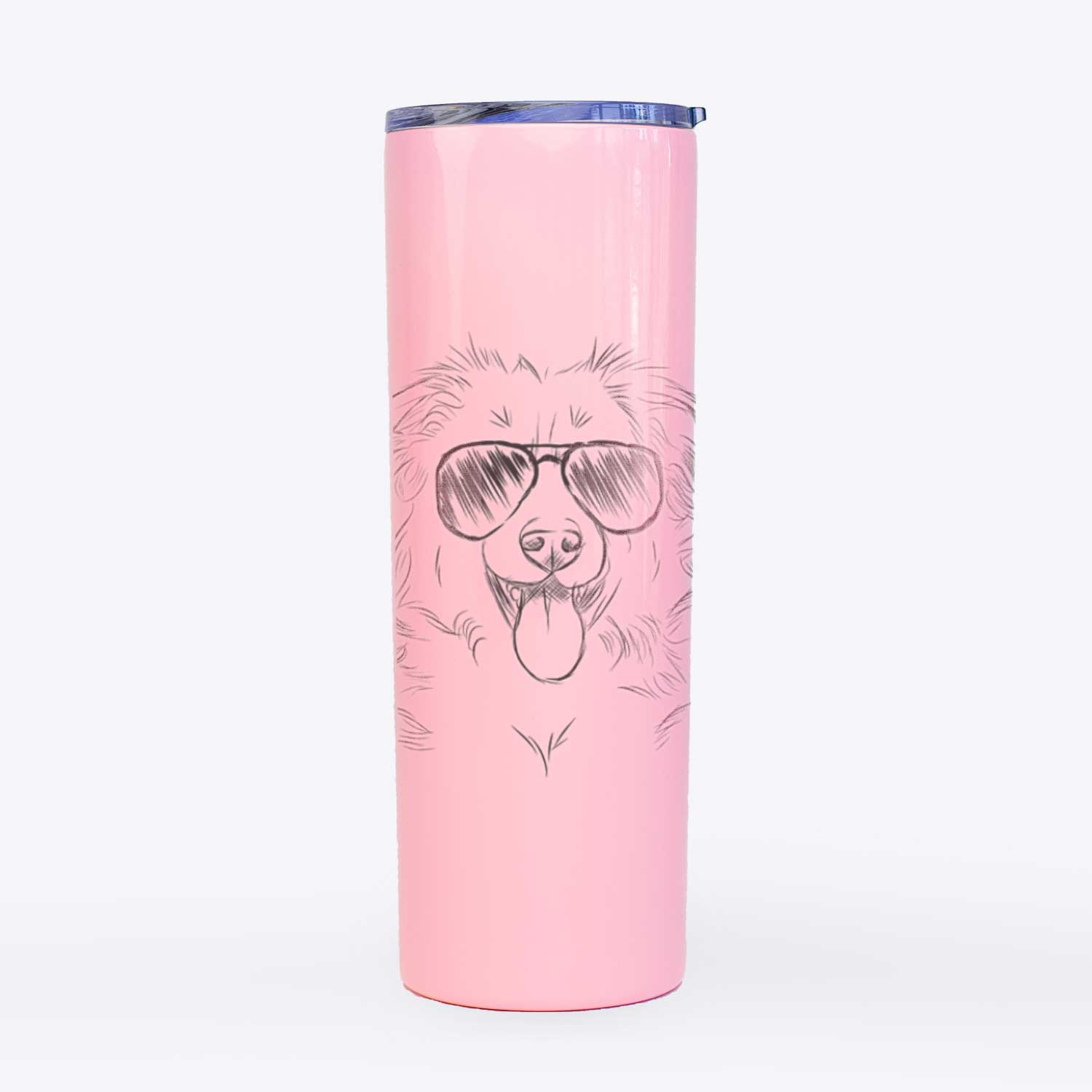 Tucker the Collie Shepherd - 20oz Skinny Tumbler