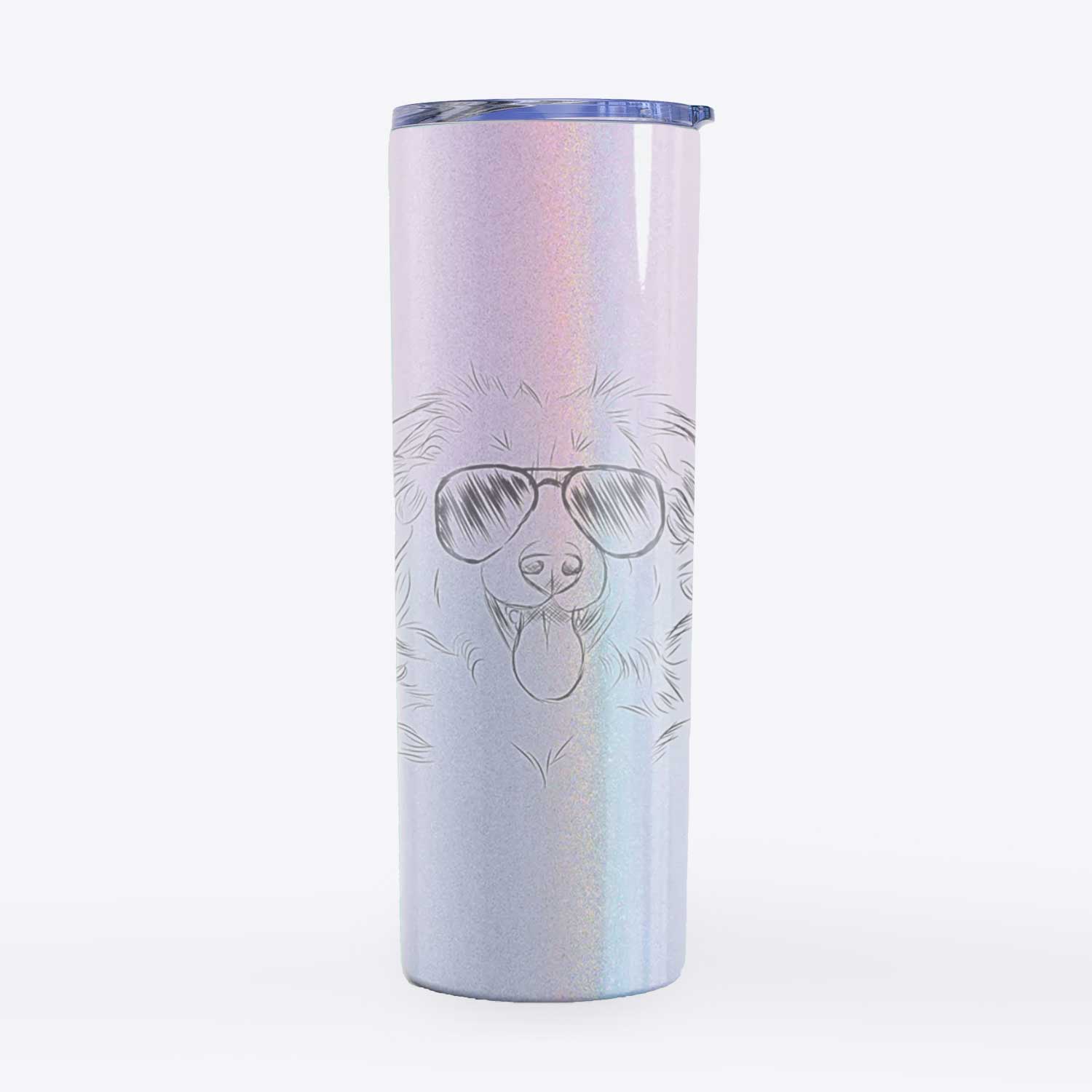 Tucker the Collie Shepherd - 20oz Skinny Tumbler