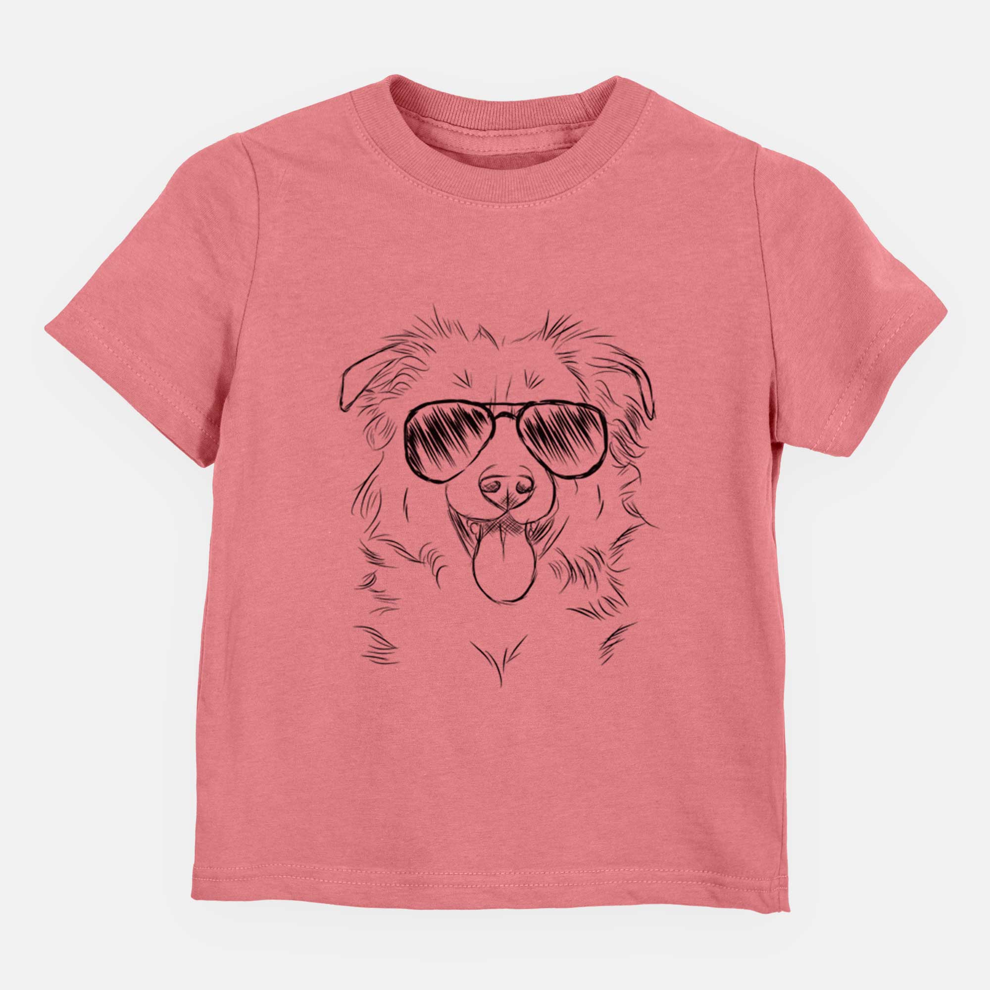 Aviator Tucker the Collie Shepherd - Kids/Youth/Toddler Shirt