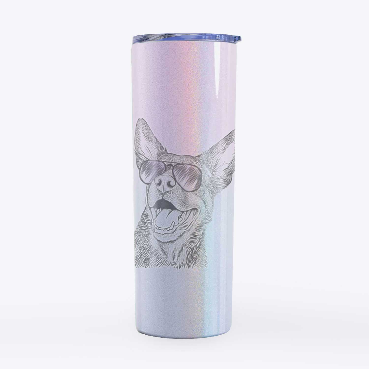 Tucker the Australian Kelpie - 20oz Skinny Tumbler