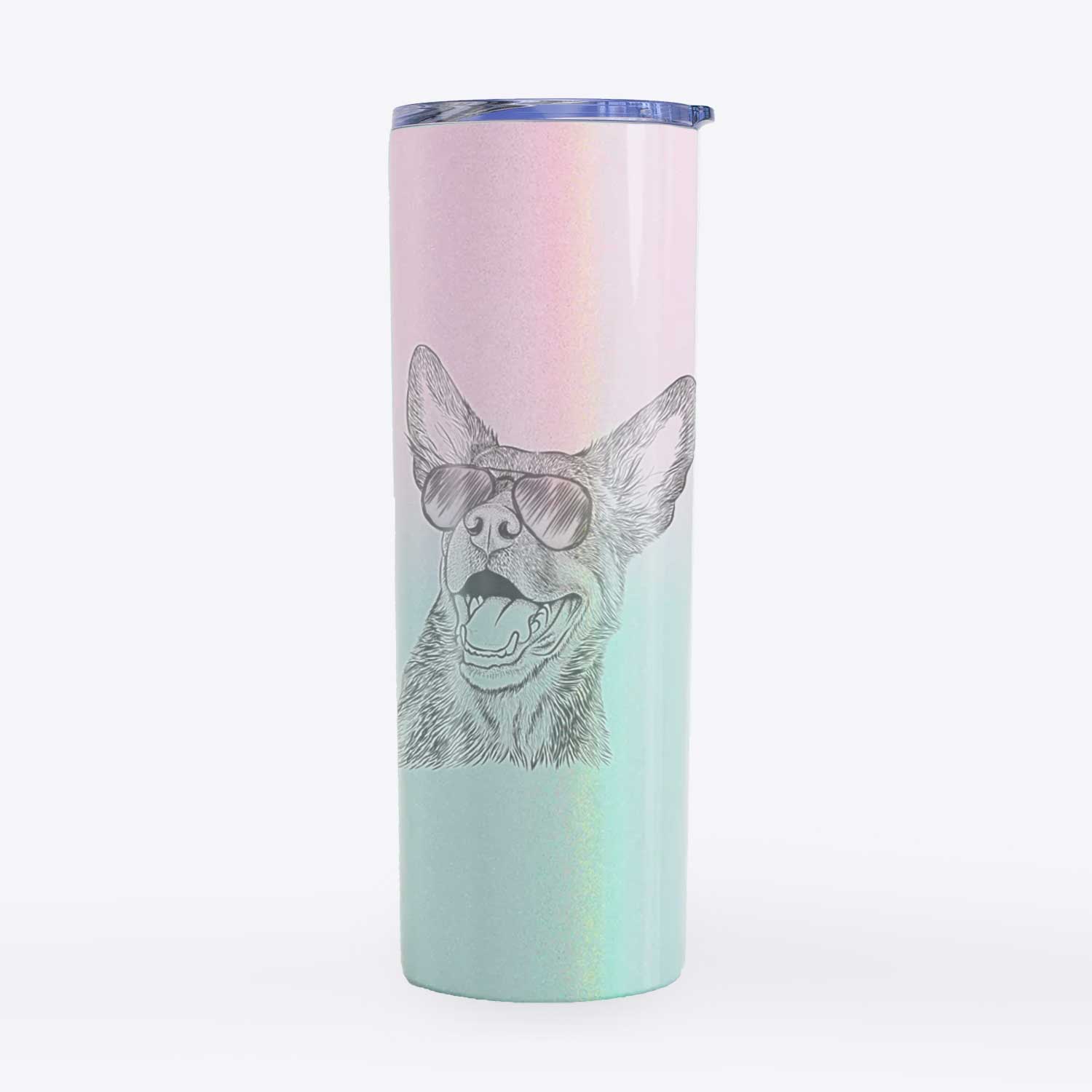 Tucker the Australian Kelpie - 20oz Skinny Tumbler