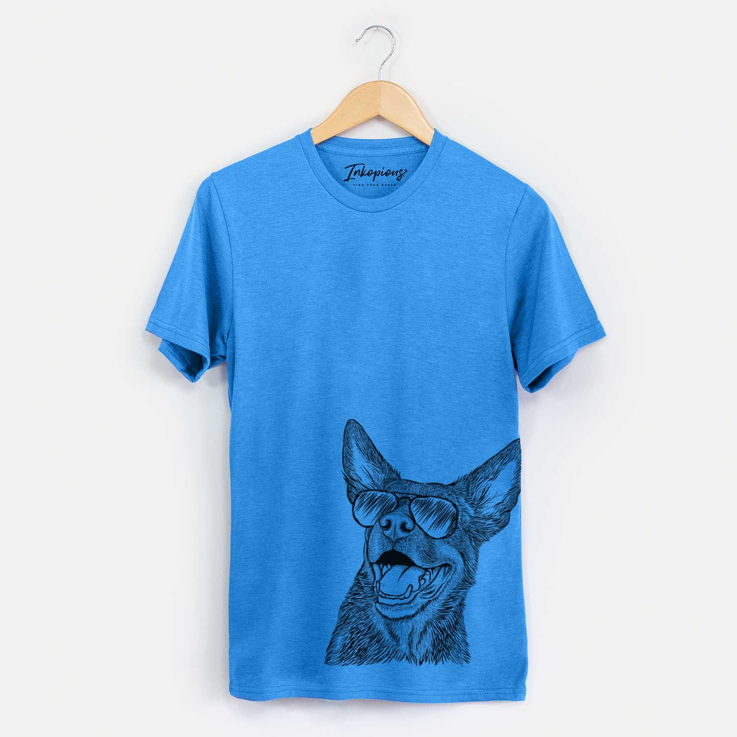 Aviator Tucker the Australian Kelpie - Unisex Crewneck