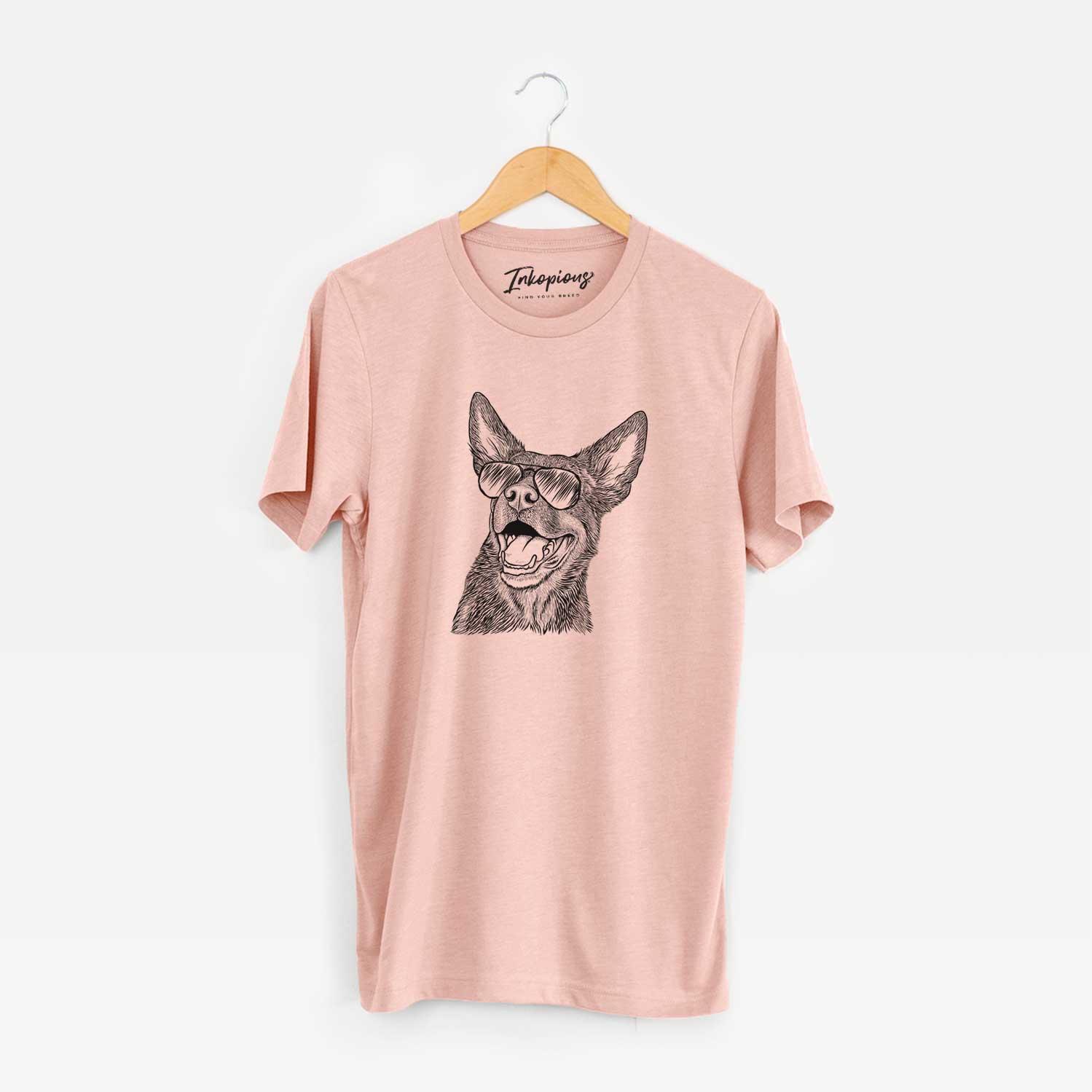 Aviator Tucker the Australian Kelpie - Unisex Crewneck