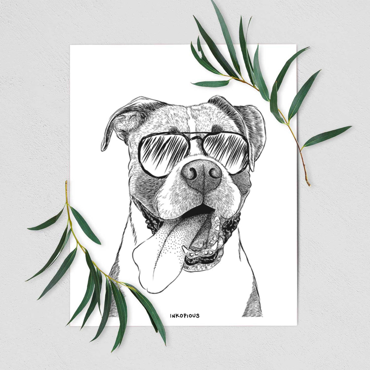 Tuckeroo the Boxer Art Print