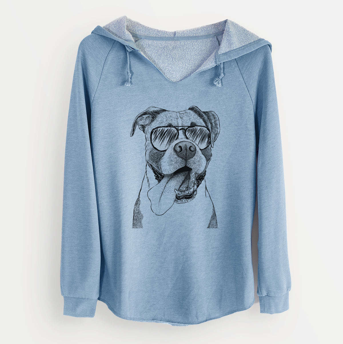 Aviator Tuckeroo the Boxer - Cali Wave Hooded Sweatshirt