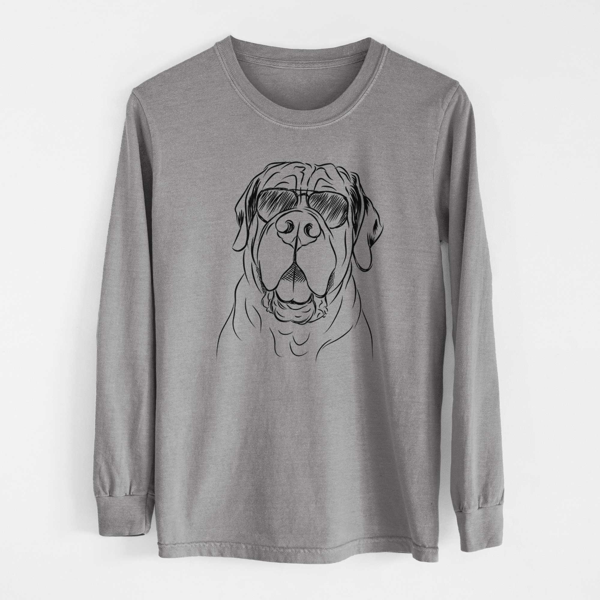 Aviators Tufton the English Mastiff - Heavyweight 100% Cotton Long Sleeve