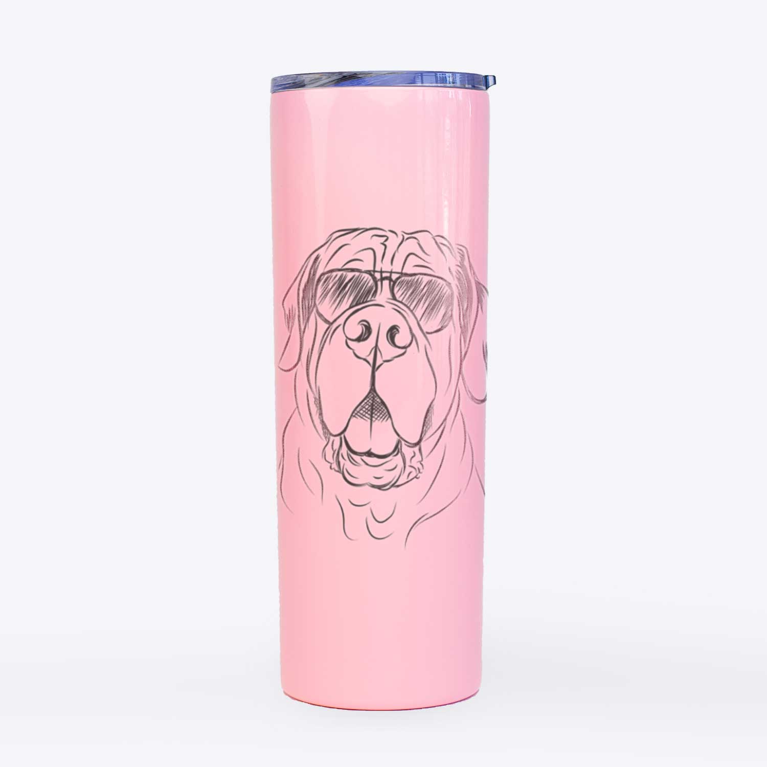 Tufton the English Mastiff - 20oz Skinny Tumbler