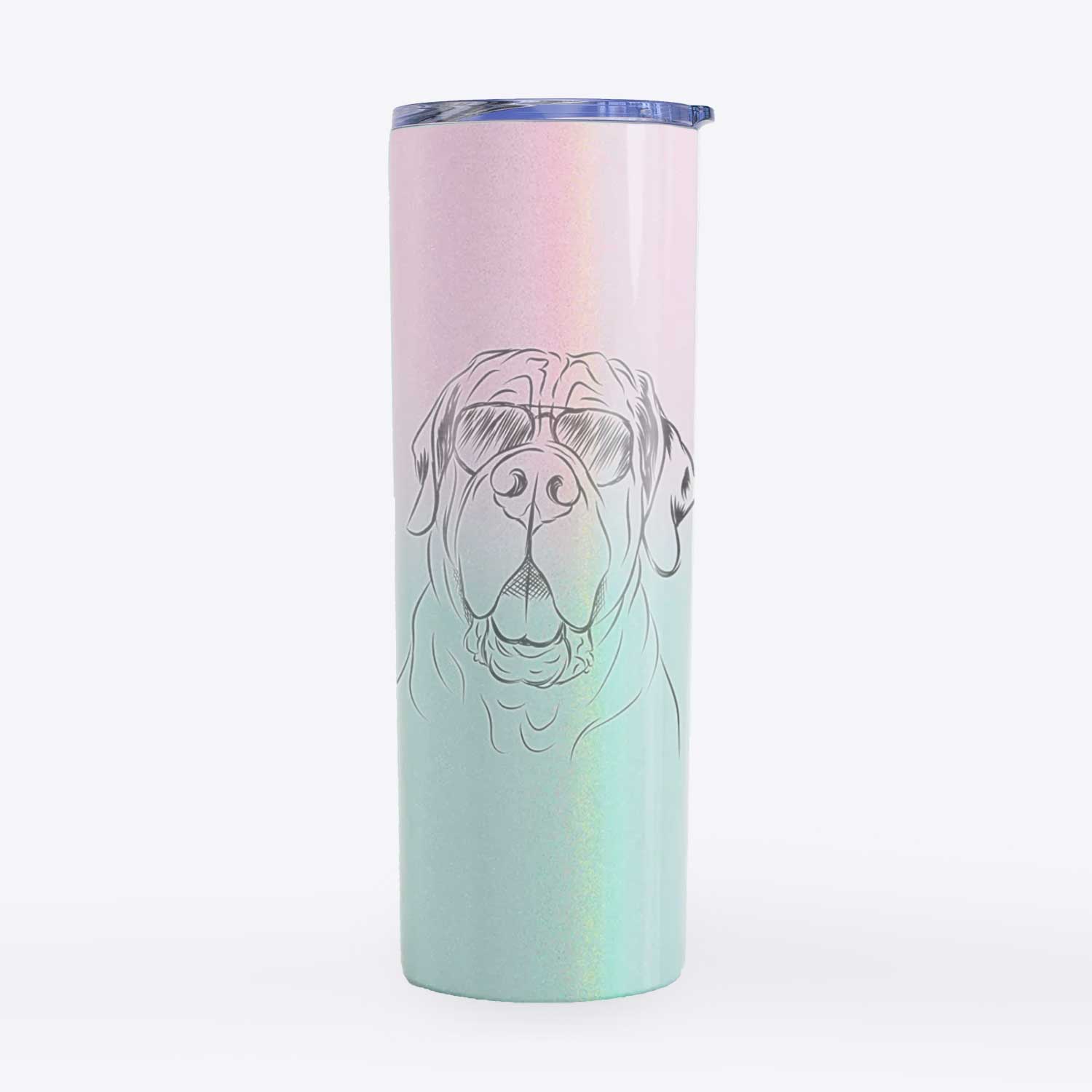 Tufton the English Mastiff - 20oz Skinny Tumbler