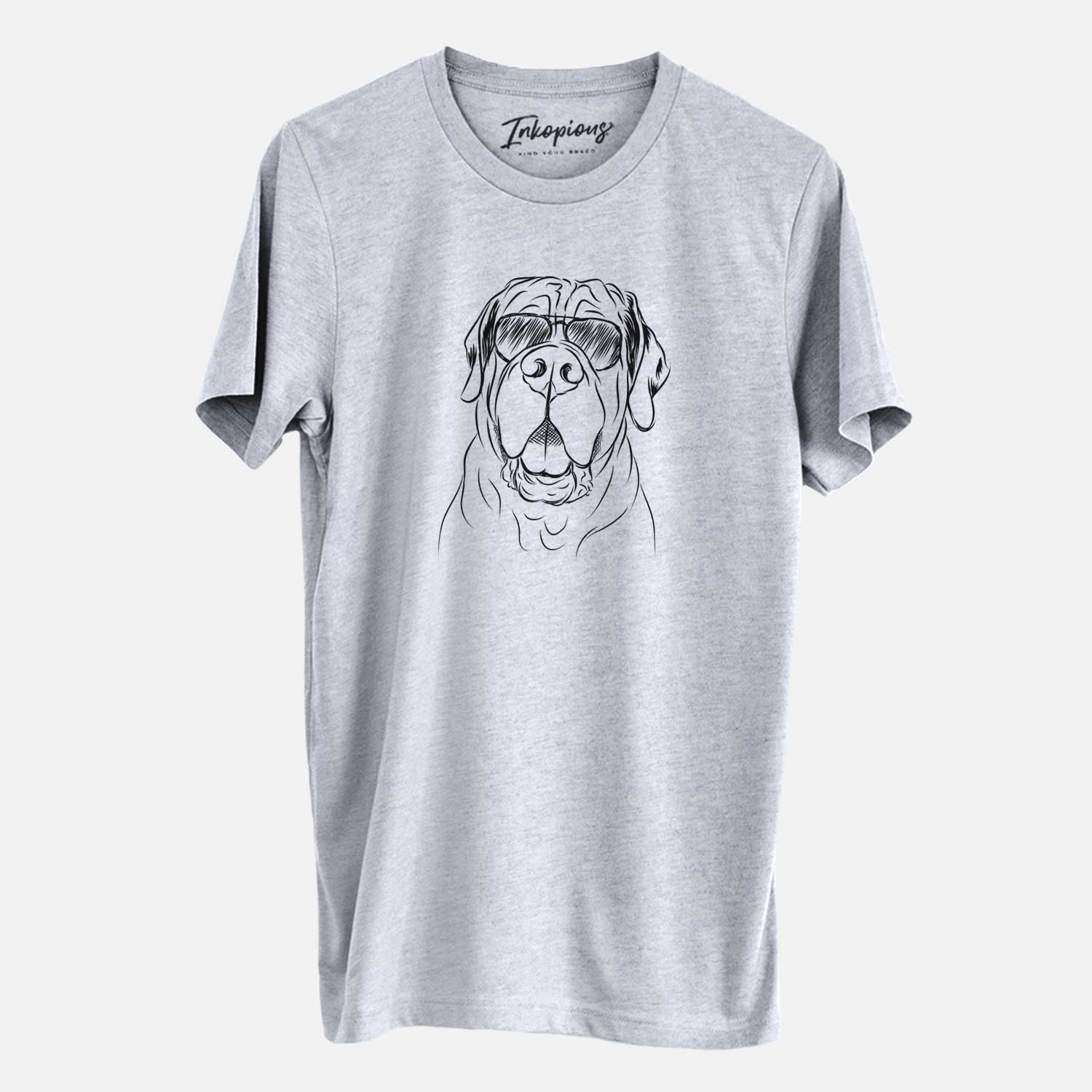 Aviator Tufton the English Mastiff - Unisex Crewneck