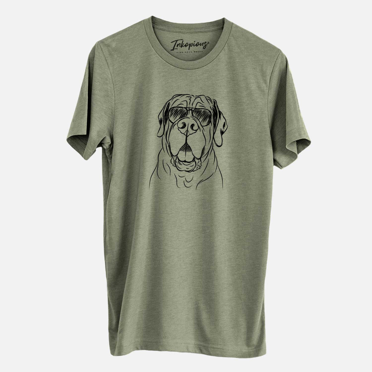 Aviator Tufton the English Mastiff - Unisex Crewneck