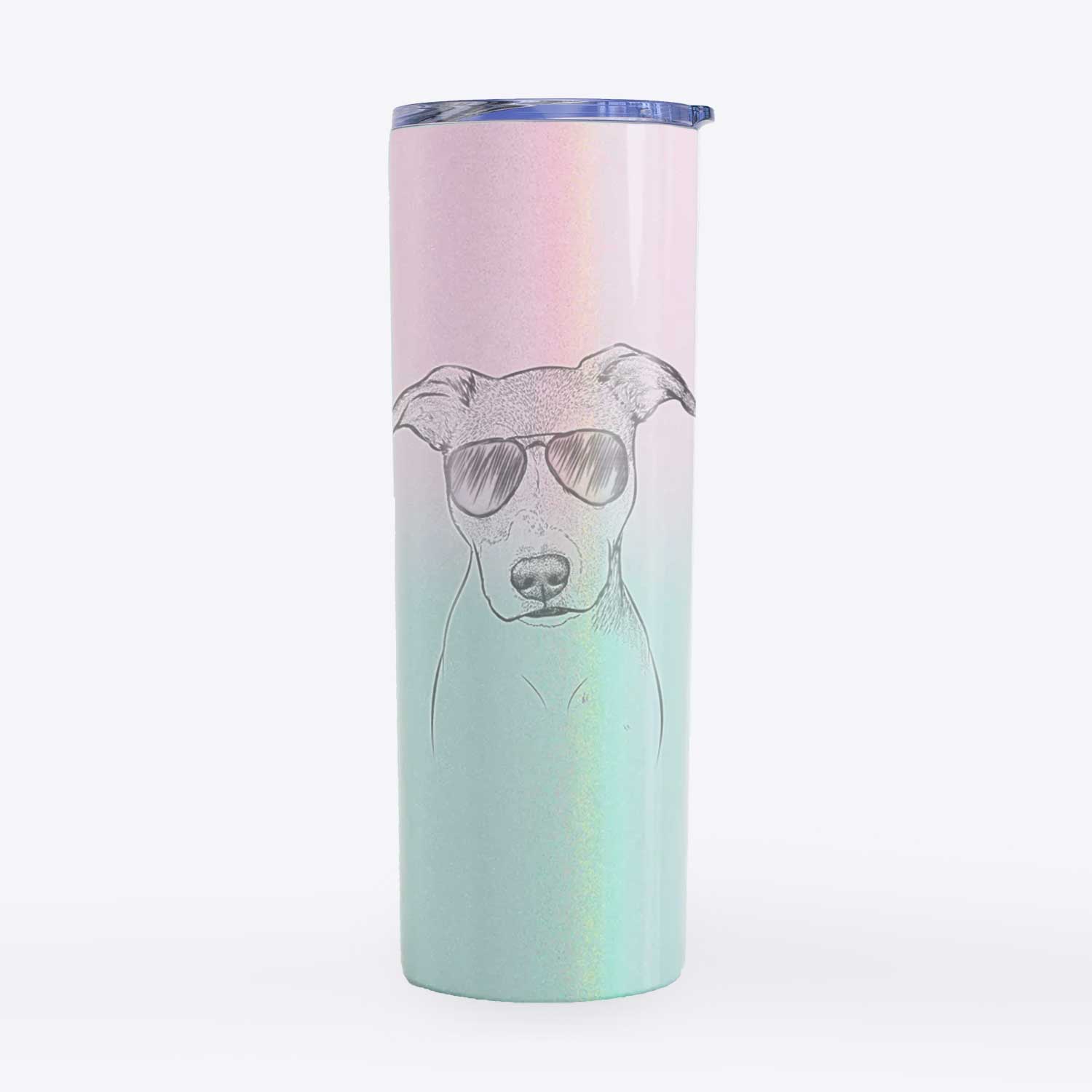 Tula the American Staffordshire Terrier Heeler Mix - 20oz Skinny Tumbler