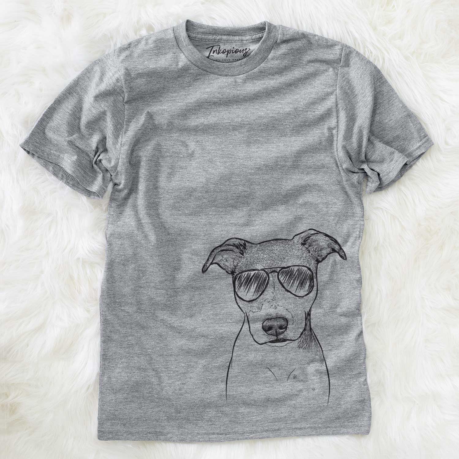 Tula the American Staffordshire Terrier Heeler Mix - Unisex Crewneck