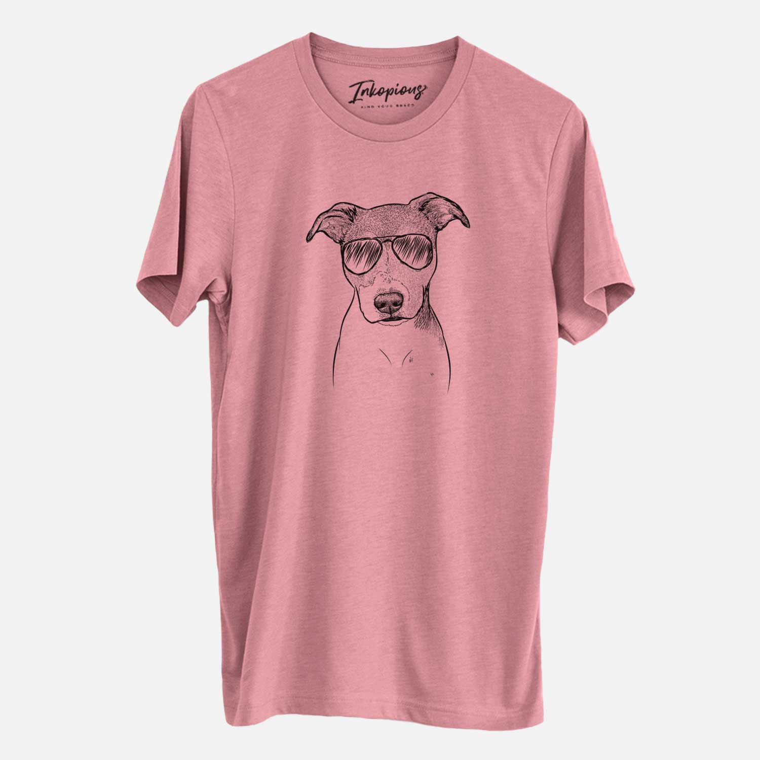 Aviator Tula the American Staffordshire Terrier Heeler Mix - Unisex Crewneck