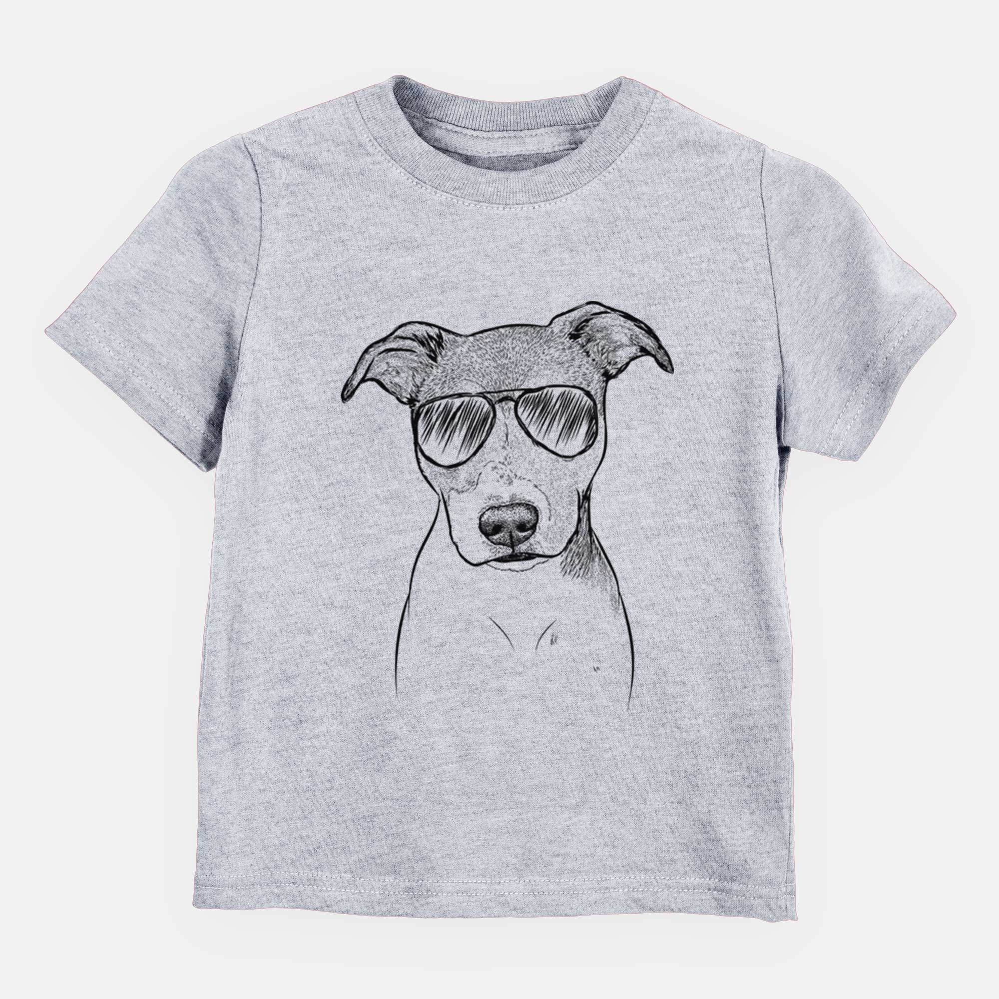 Aviator Tula the American Staffordshire Heeler Mix - Kids/Youth/Toddler Shirt