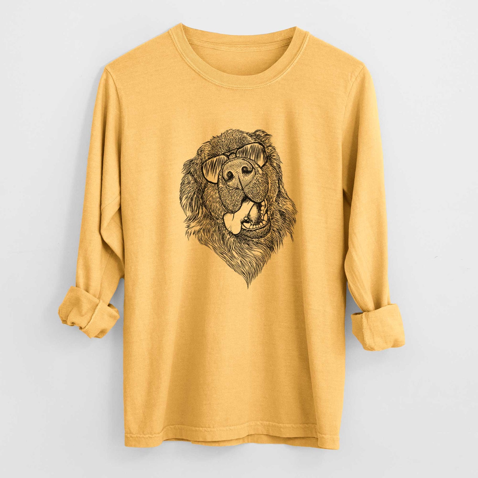 Aviators Tuna the Newfoundland - Heavyweight 100% Cotton Long Sleeve