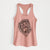 Tuna the Newfoundland - Women's Racerback Tanktop