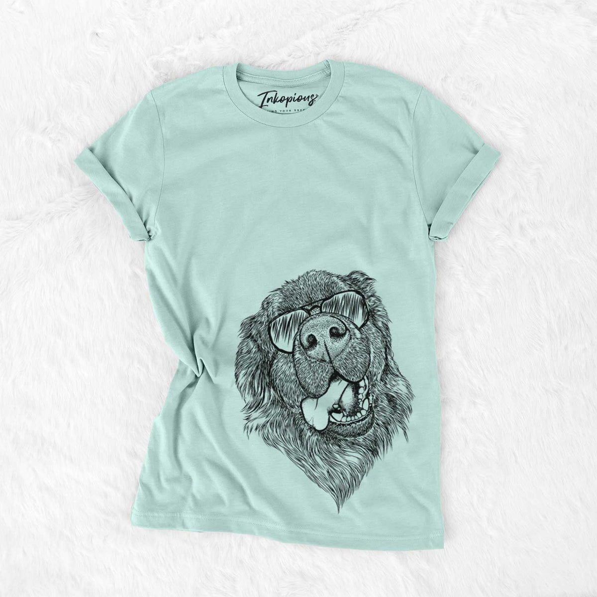 Aviator Tuna the Newfoundland - Unisex Crewneck