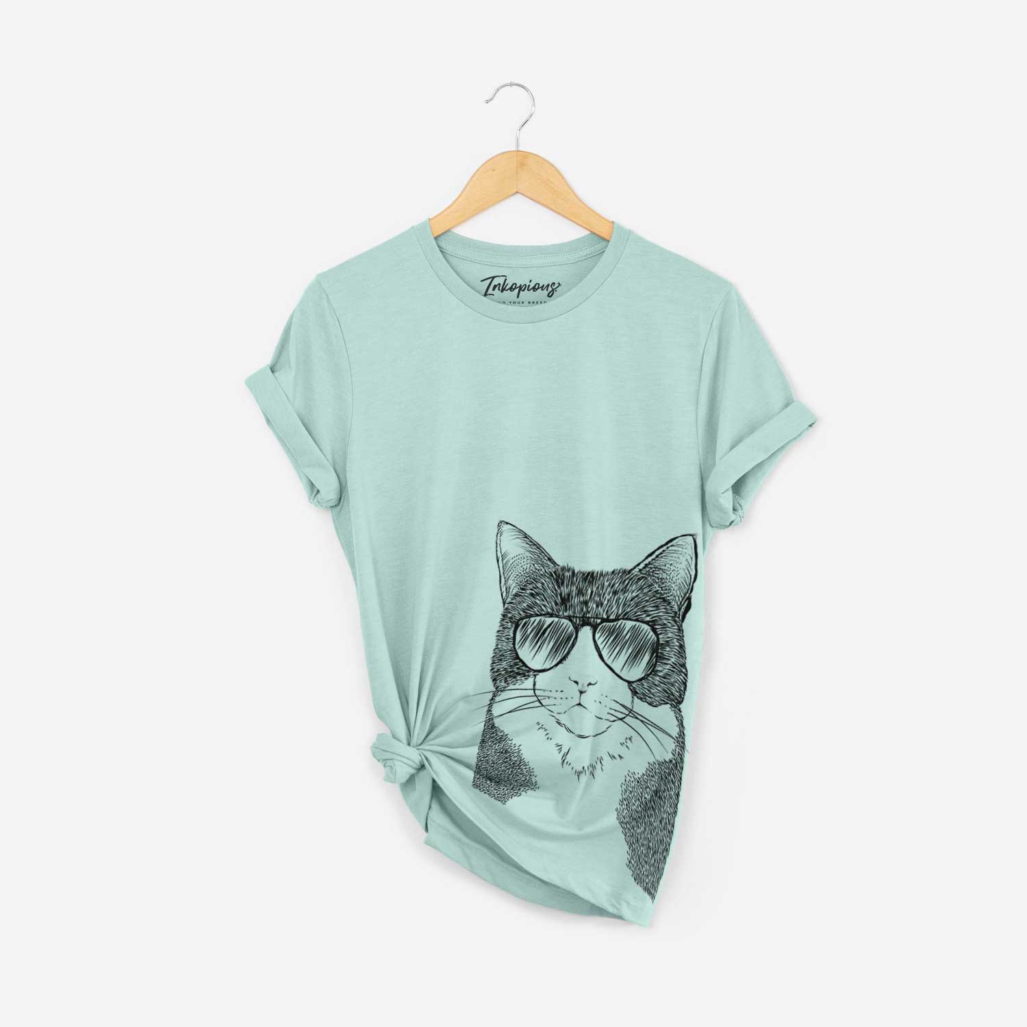 Tux the Tuxedo Cat - Bella Canvas Unisex Crewneck